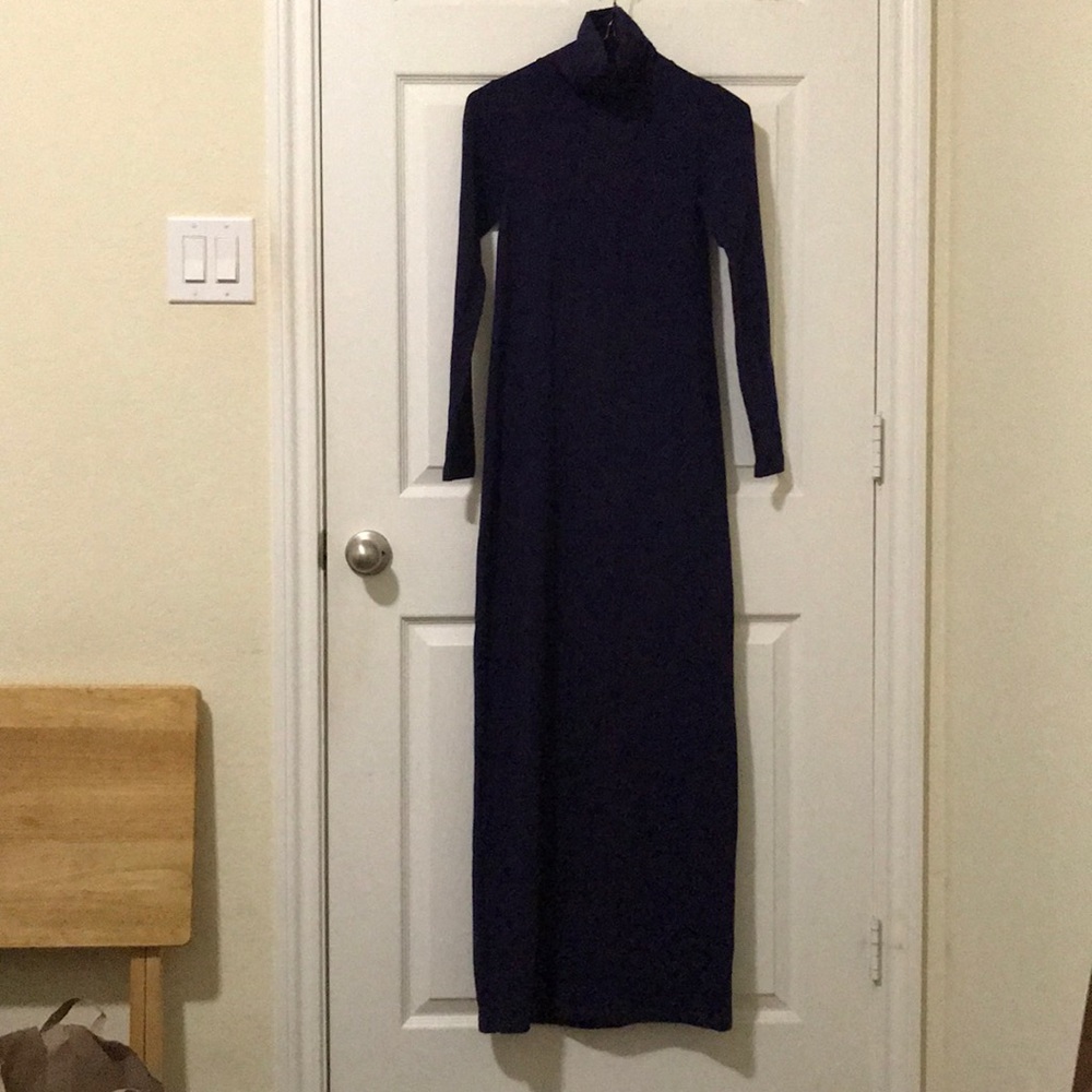 American Apparel turtleneck maxi dress